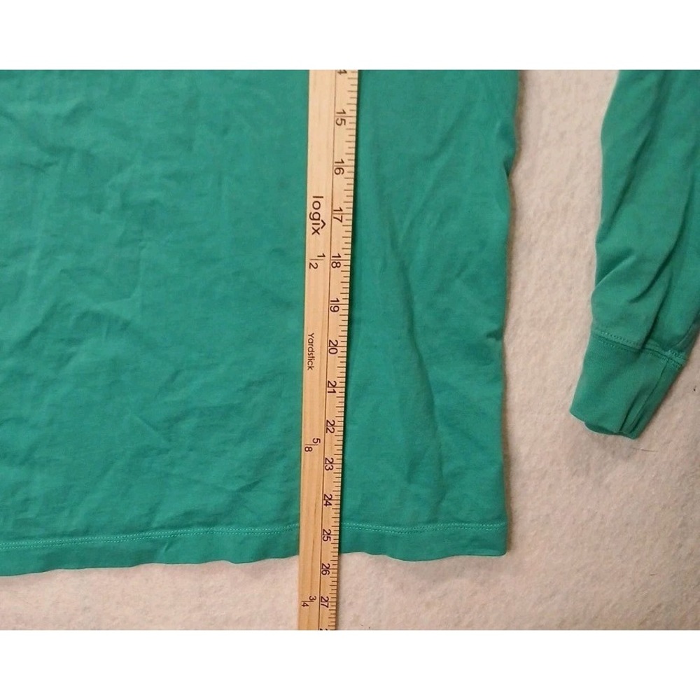 Nike The Nike Tee Just Do It Long Sleeve Green T-Shirt Mens - Picture 7 of 9